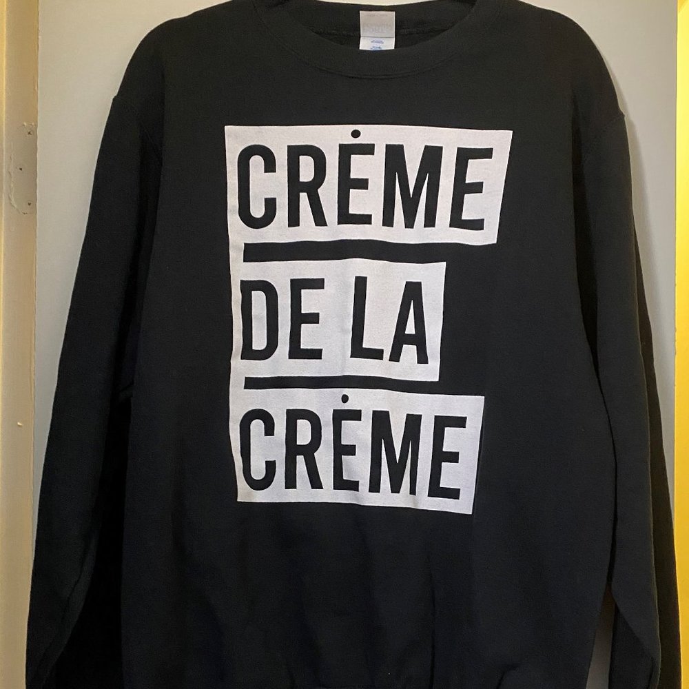 CREME DE LA CREME GRAPHIC SWEATSHIRT